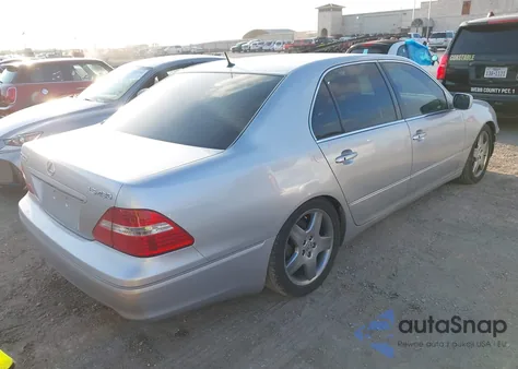 2004 Lexus Ls 430 from USA, damaged, VIN JTHBN36F140146077